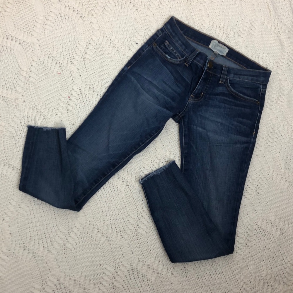 Current/Elliot l The Stiletto Cropped Denim Jeans